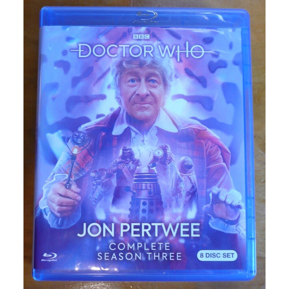 Doctor Who: Jon Pertwee: Complete Season Three Blu-ray - 3rd Doctor - Open